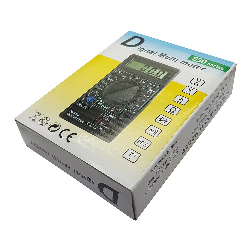 مولتی متر دیجیتال DT-830D 