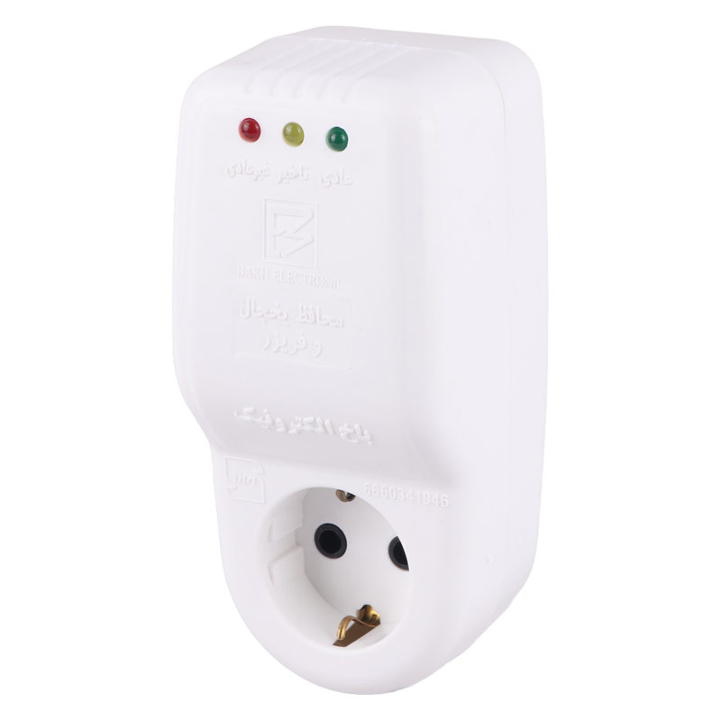 محافظ برق یخچال و فریزر ارت دار باخ الکترونیک P1 