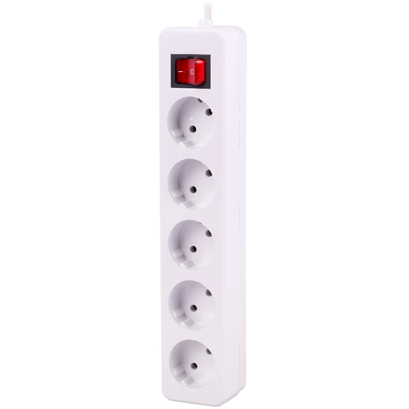 چند راهی 5 خانه برق الکترو فاز Electro Faz با کابل 3 متری 