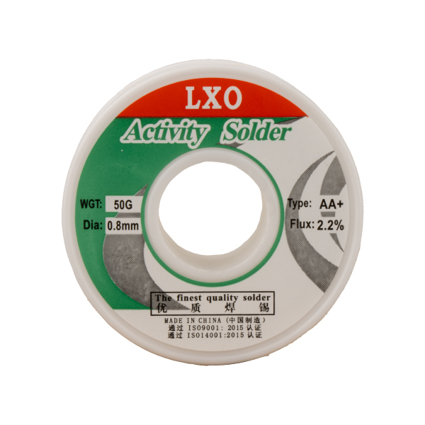 سیم لحیم 0.8 میلی متر 50 گرمی LXO Activity