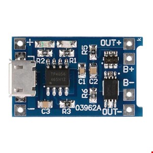 ماژول شارژر باتری لیتیومیTP4056
