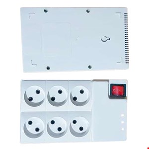  قاب محافظ 6 خانه + کابل 1/5 متر و کلید