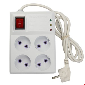 محافظ برق صوتی تصویری 4 خانه پیکو الکتریک با کابل 1/5 متری